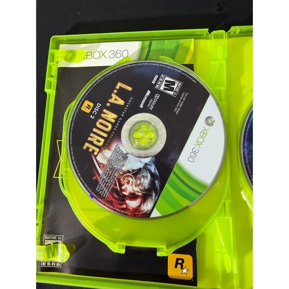 Rockstar Games noire xbox